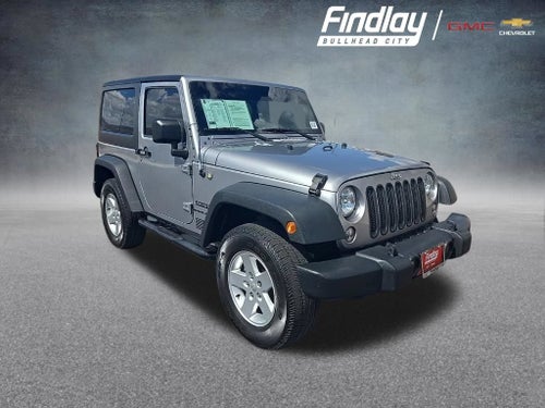 2018 Jeep Wrangler JK Sport S 4x4