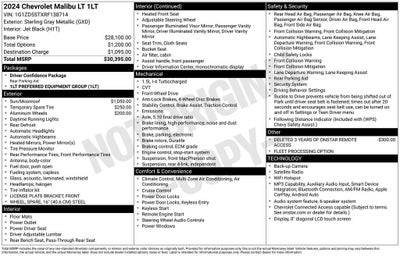 2024 Chevrolet Malibu 1LT