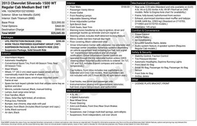2013 Chevrolet Silverado 1500 Work Truck