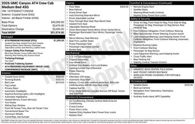 2026 GMC Canyon AT4