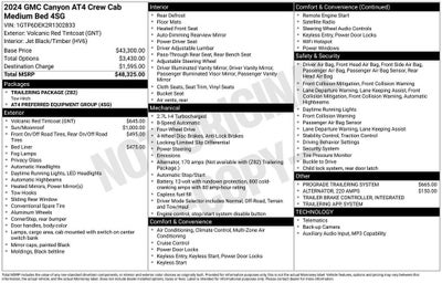 2024 GMC Canyon AT4