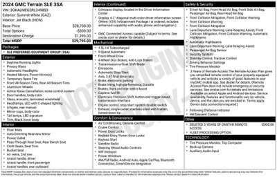 2024 GMC Terrain SLE