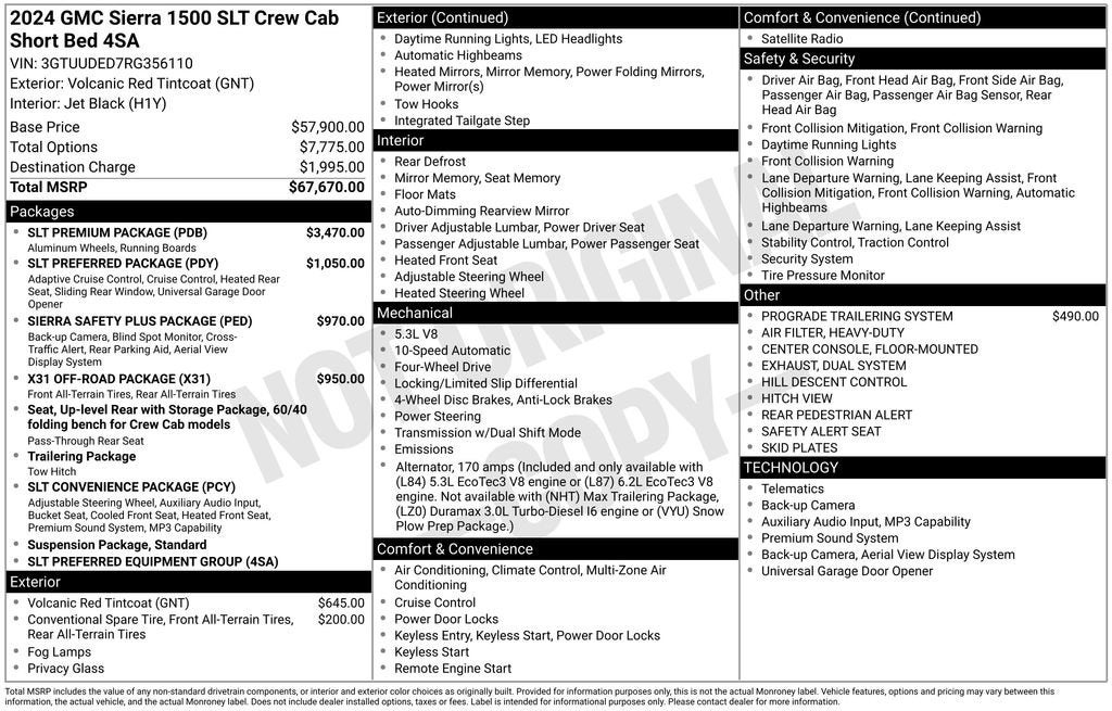 2024 GMC Sierra 1500 SLT