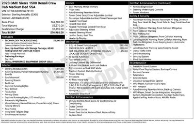 2023 GMC Sierra 1500 Denali