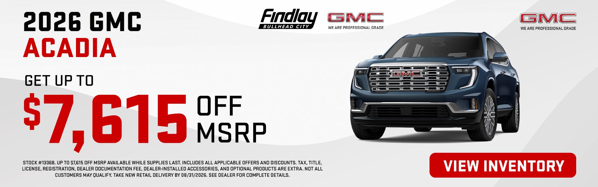 2026 GMC ACADIA