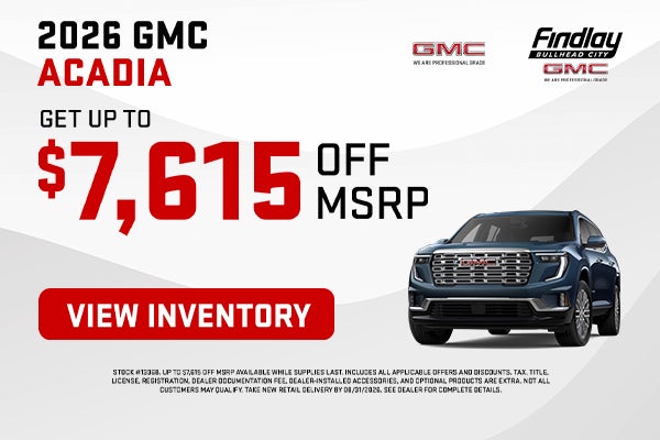 2026 GMC ACADIA