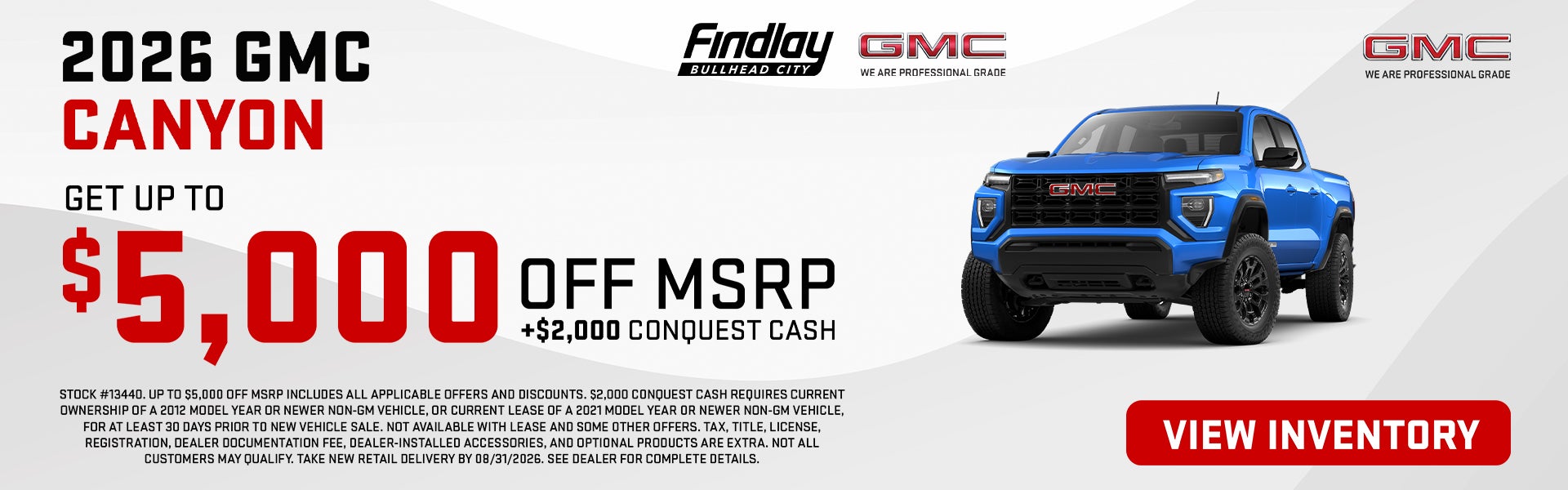 2026 GMC CANYON