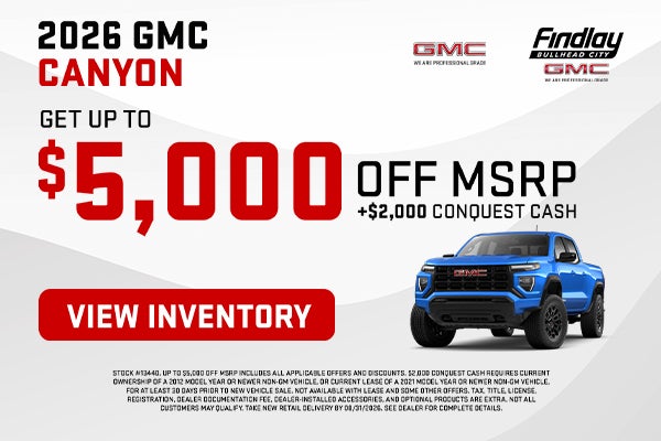 2026 GMC CANYON