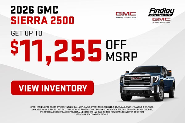 2026 GMC SIERRA 2500