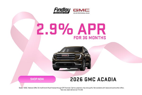 2026 GMC Acadia Special
