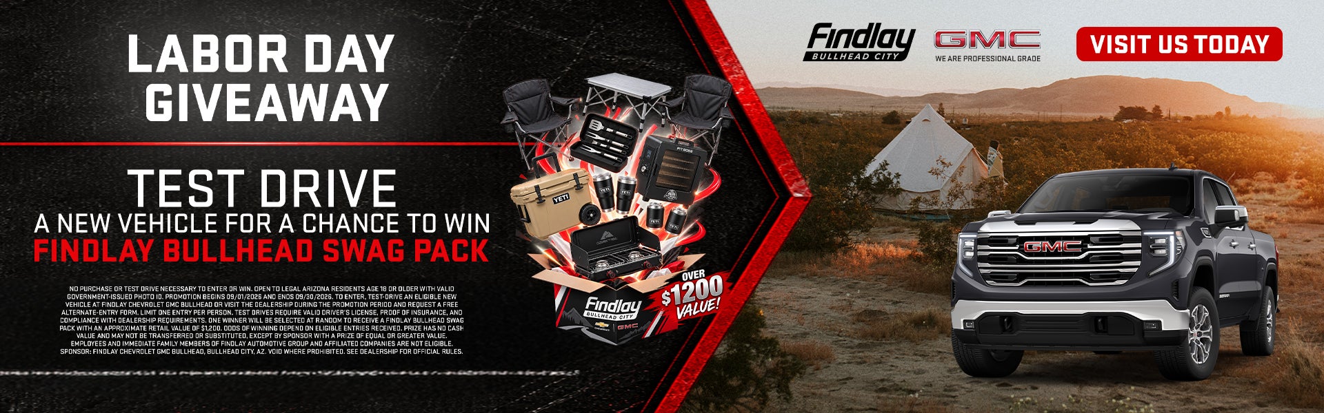 Labor Day Giveaway test drive