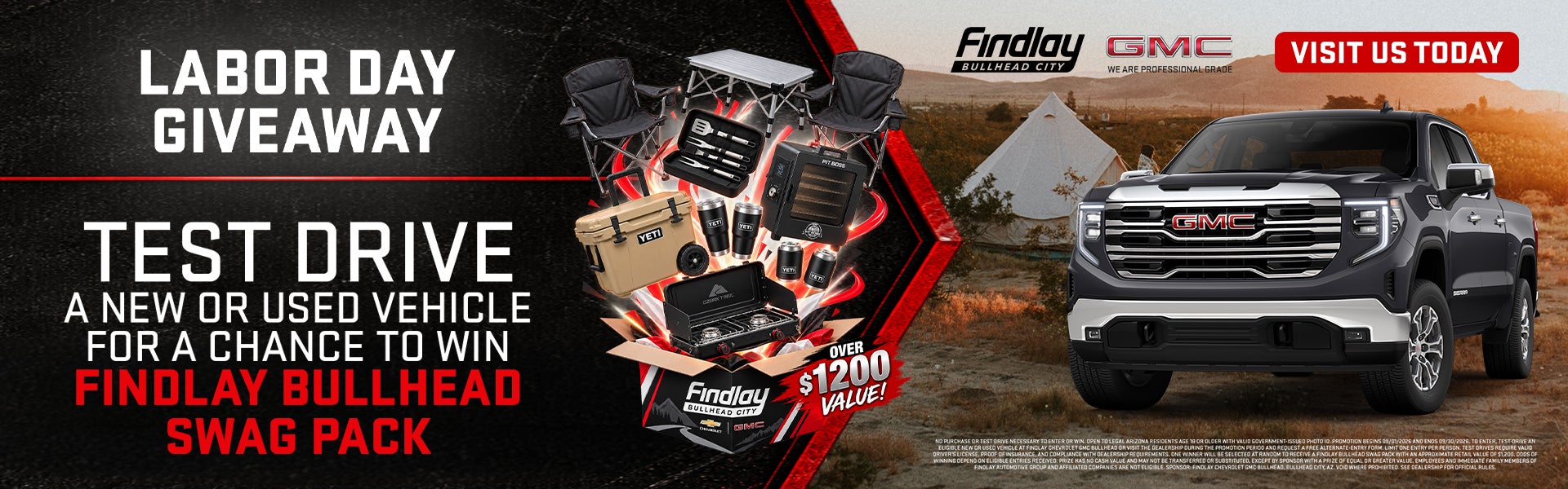Labor Day Giveaway test drive